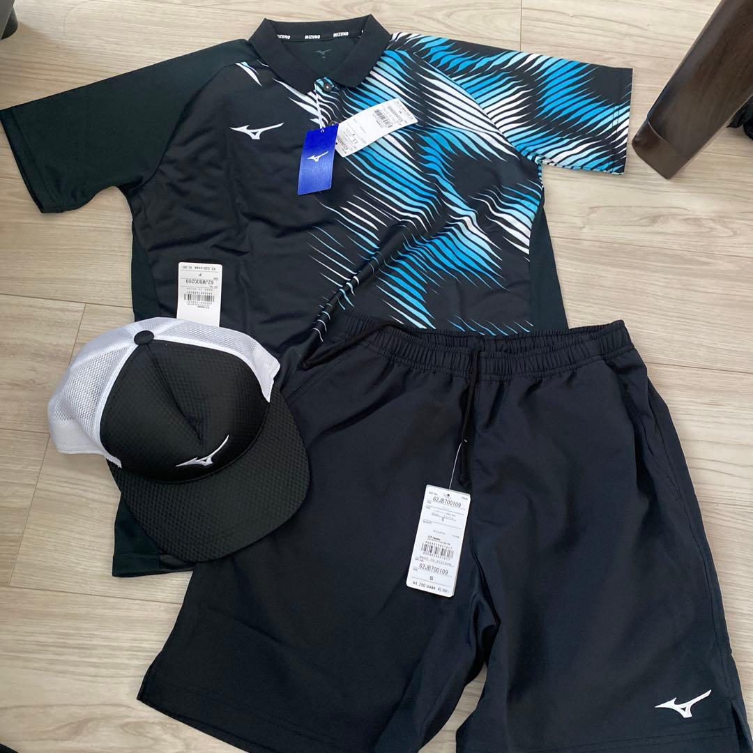 Mizuno ポロシャツ＆ショートパンツセット M/S