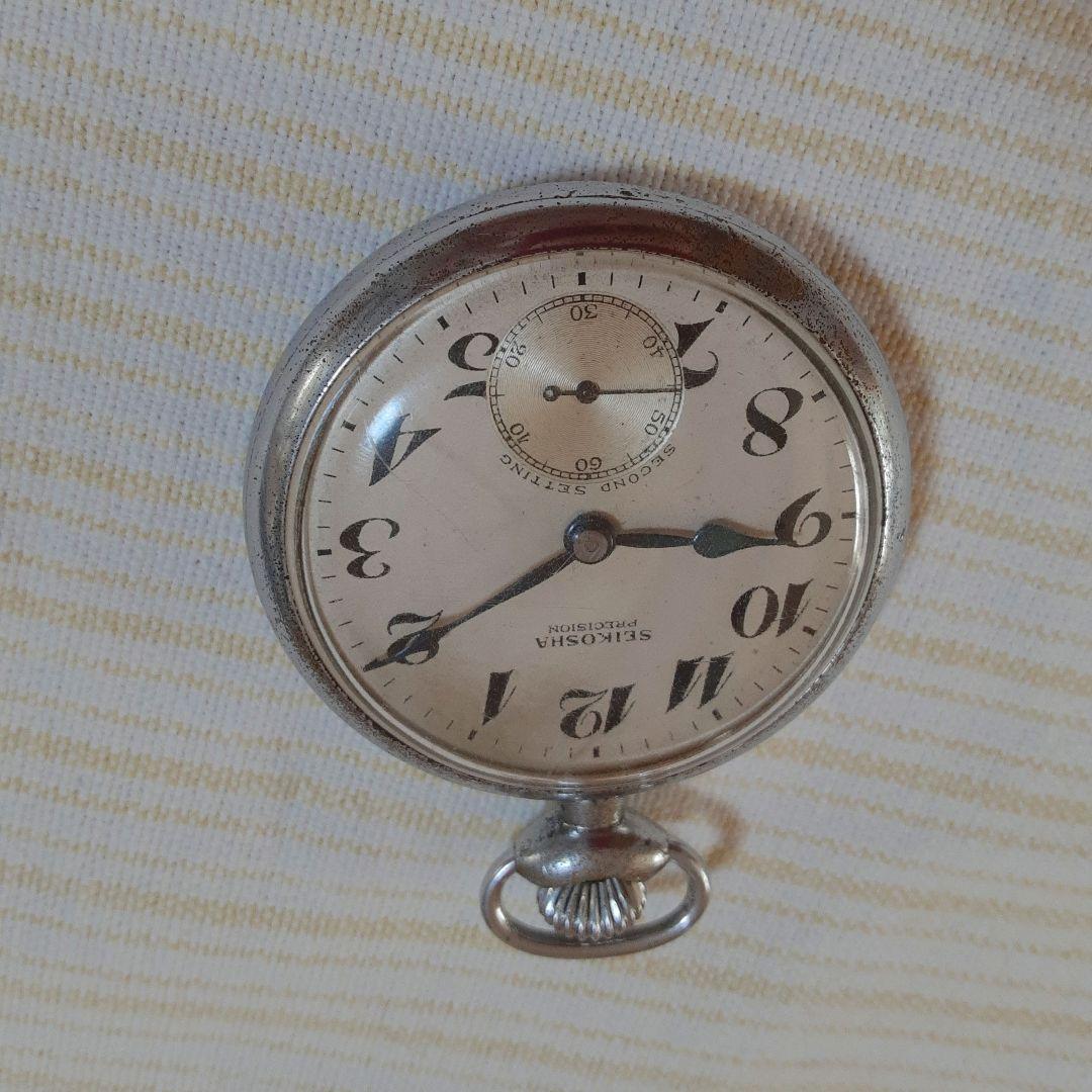 鶴マーク】19セイコー SEIKOSHA PRECISION 昭30 国鉄