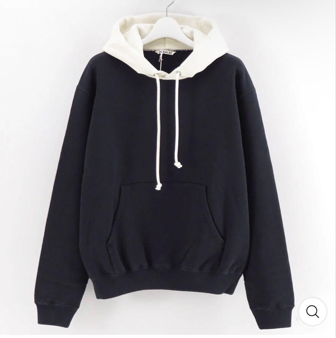 【AURALEE】SMOOTH SOFT BD SWEAT P/O PARKA