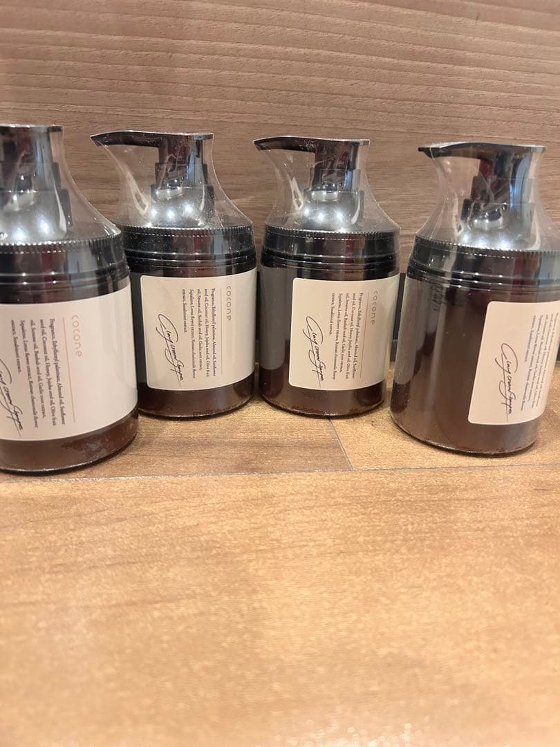 cocone クレイクリームシャンプー 本体4本