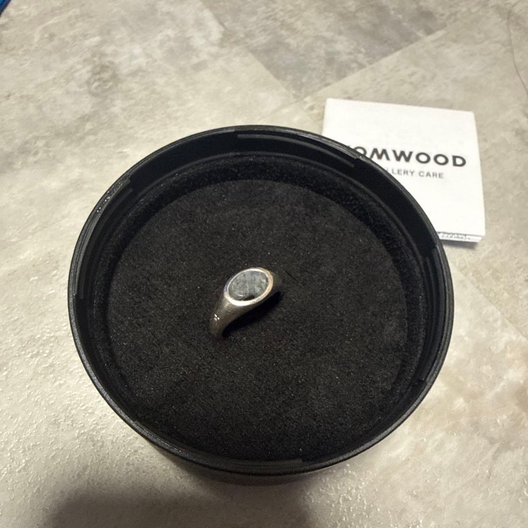 TOMWOOD Joe Ring Larvikite サイズ48 Joe Ring Larvikite - Tom Wood Project Official Online Store