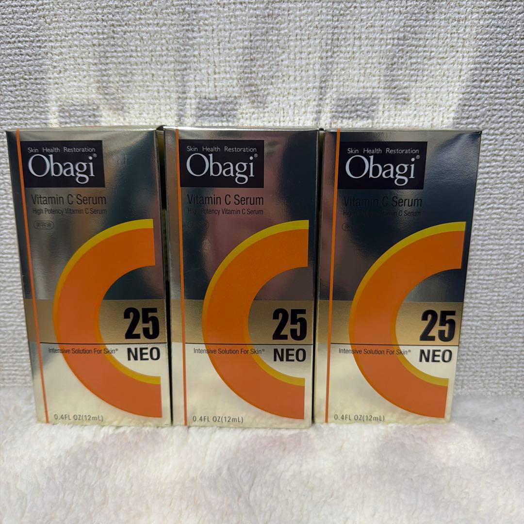 オバジC25セラムネオ　3点