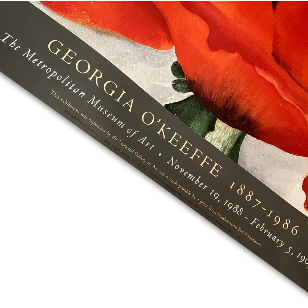 ジョージア・オキーフ ポスター 「Red Poppy」 - メルカリ