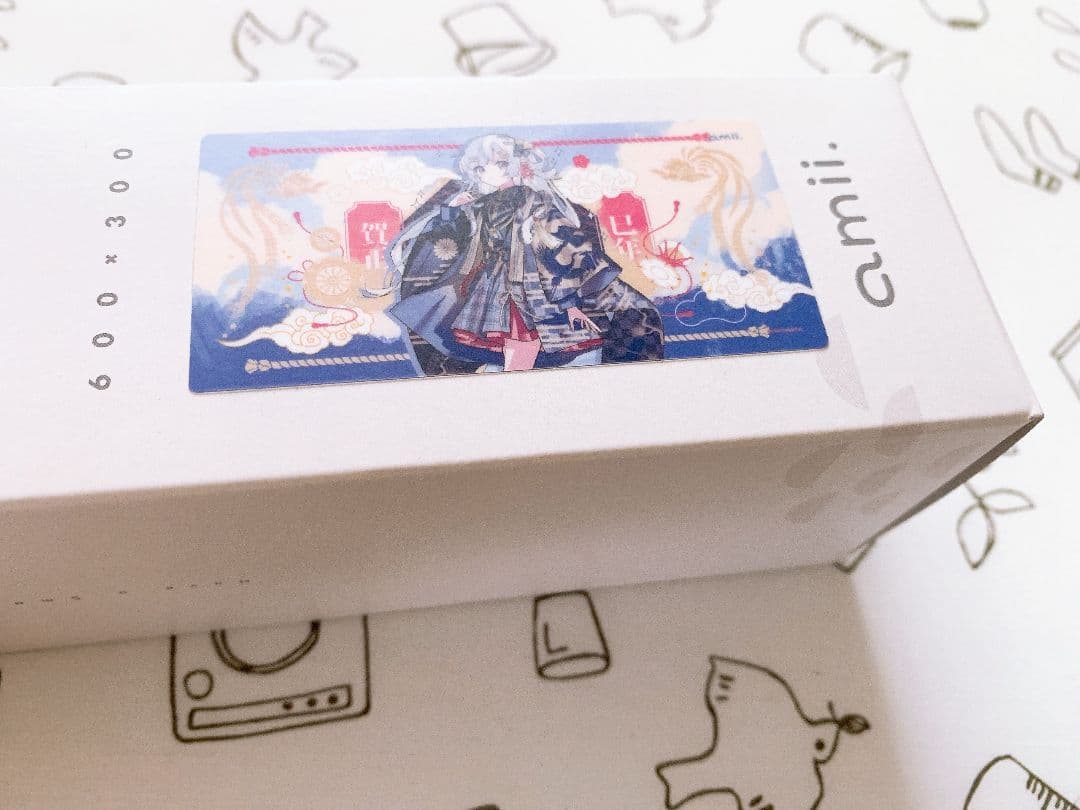 HNY!2025 杜本 amii. ラバープレイマット キャンセル分】HNY!2025 | illust：杜本 | amii. プレイマット | amii