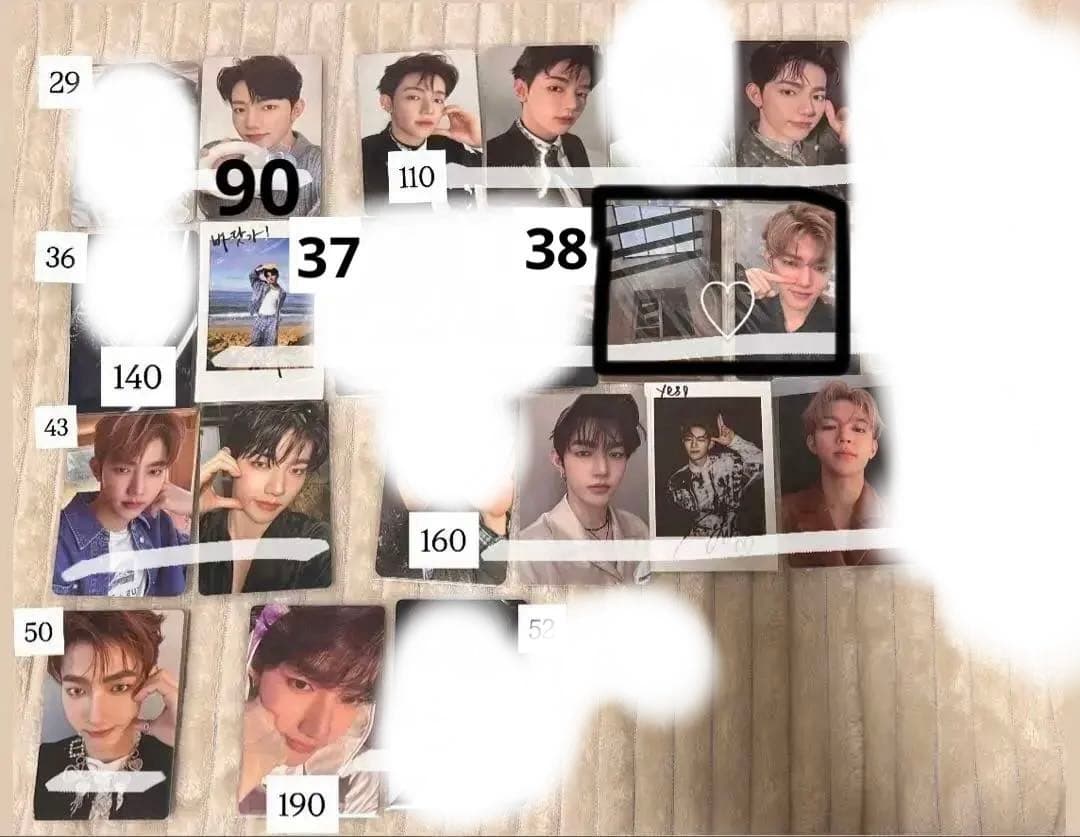 New】ゼベワン zb1 ハオ ジャンハオ トレカ まとめ売り バラ売り