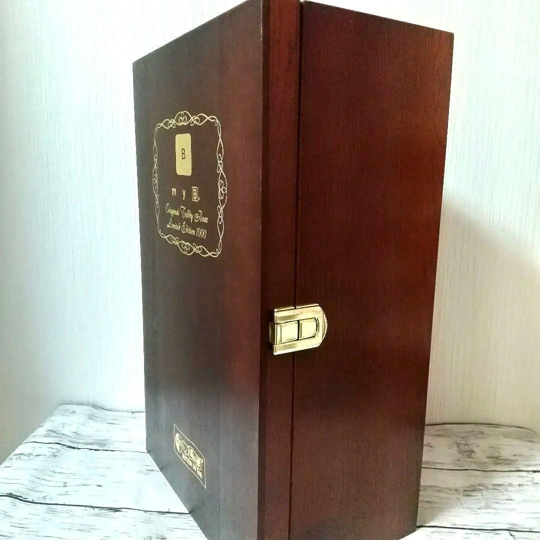 シュタイフ社×カネボウ コラボmyB オリジナルテディベア非売品☆専用木