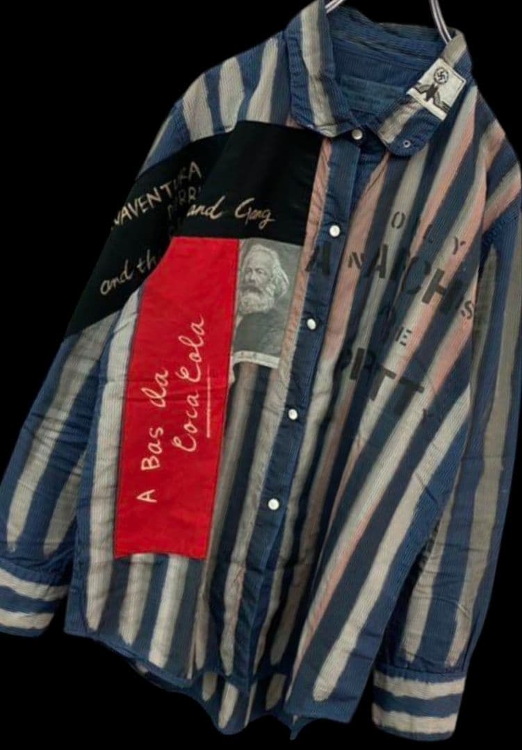 DEADMAN デッドマン アナーキーシャツ 666 アーカイブ　古着