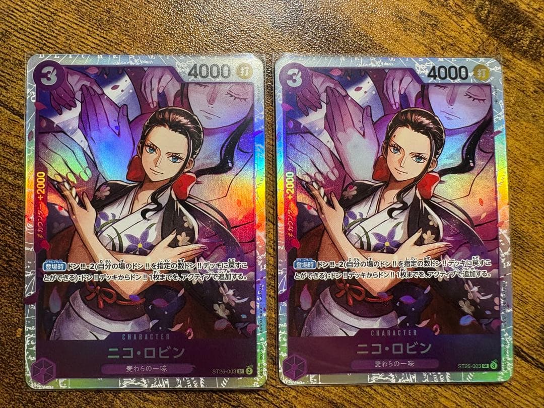 ONE PIECE CARD GAME ニコ・ロビン - メルカリ