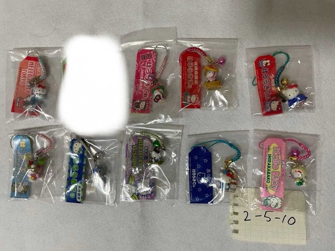 【激レア/未開封】ご当地キティ 根付 ストラップ 10点まとめ売り 平成レトロ