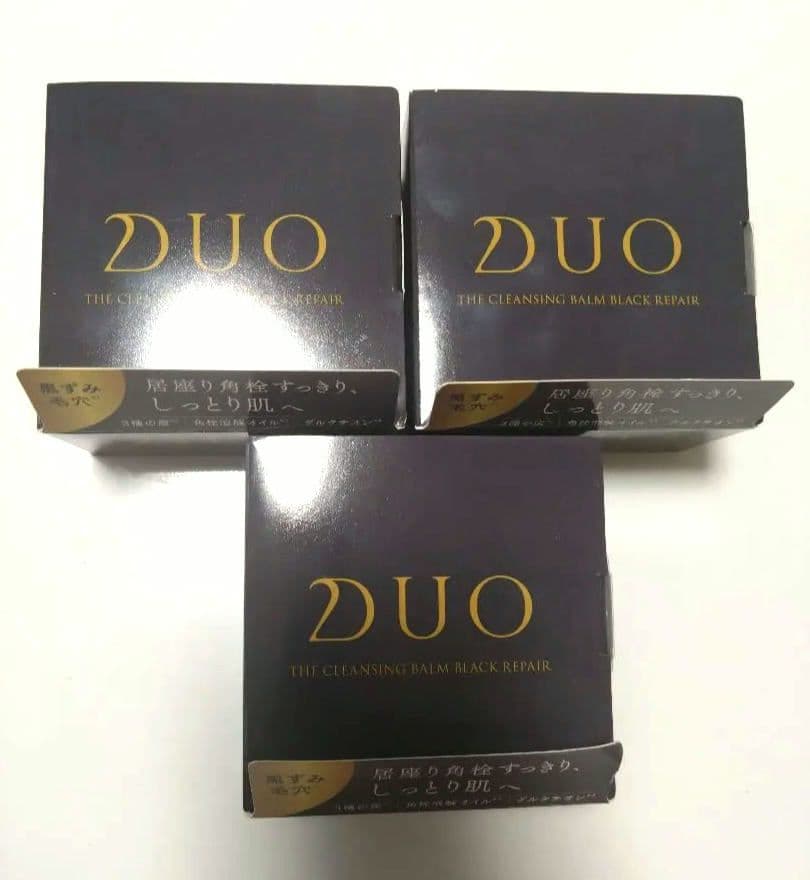 Duoクレンジングバーム ブラックリペアEX ３個セット