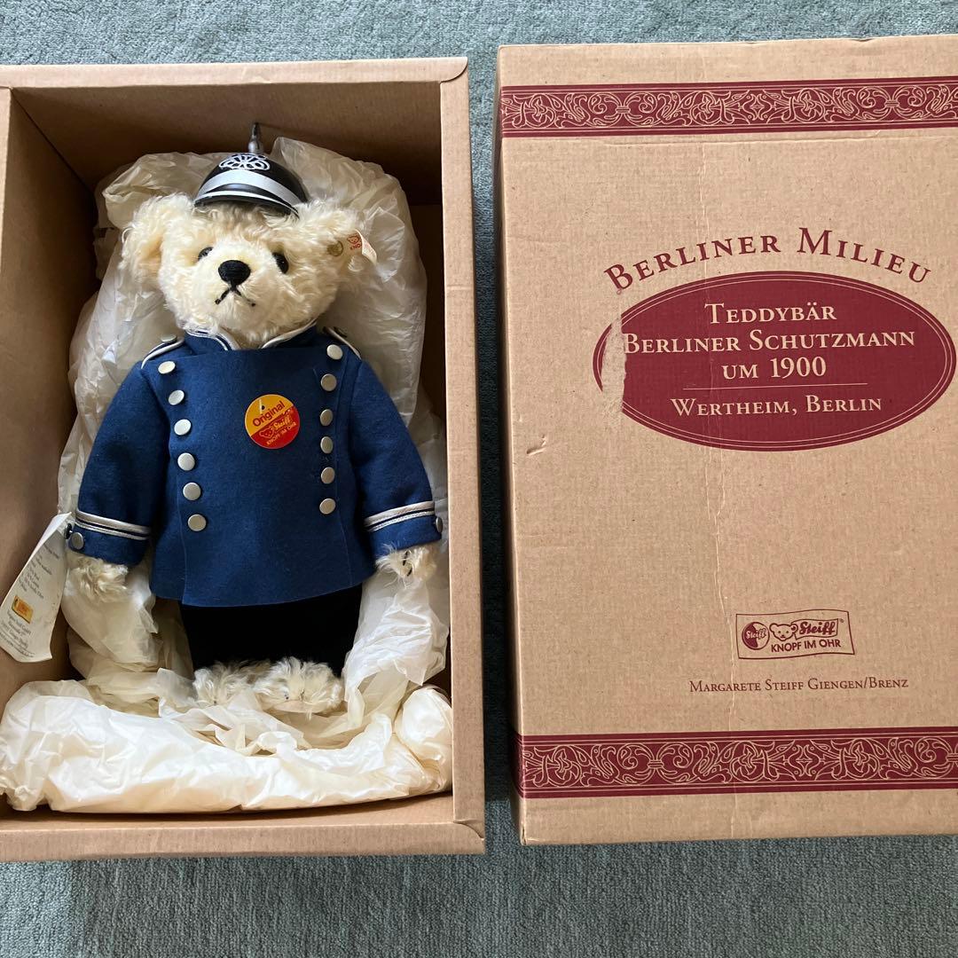 シュタイフ　テディベア　べルリンの巡査 BERLINER SCHUTZMANN