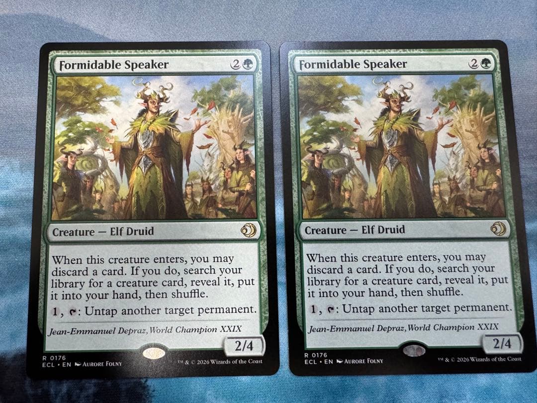 MTG 並外れた語り部　英語　2枚セット　ローウィンの昏明