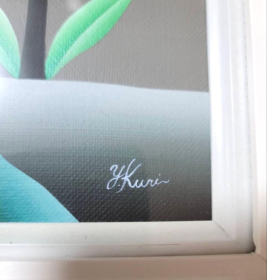 久里洋ニ　原画　本物　レア　アクリル　有名　31.5cm×38cm 絵　壁掛け