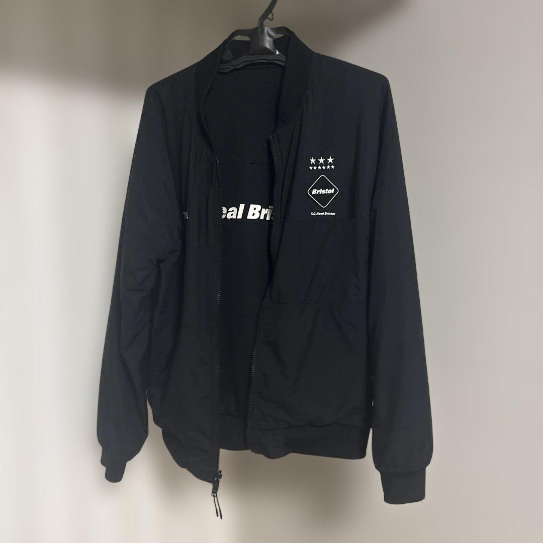 Bris ブラックナイロンジャケット