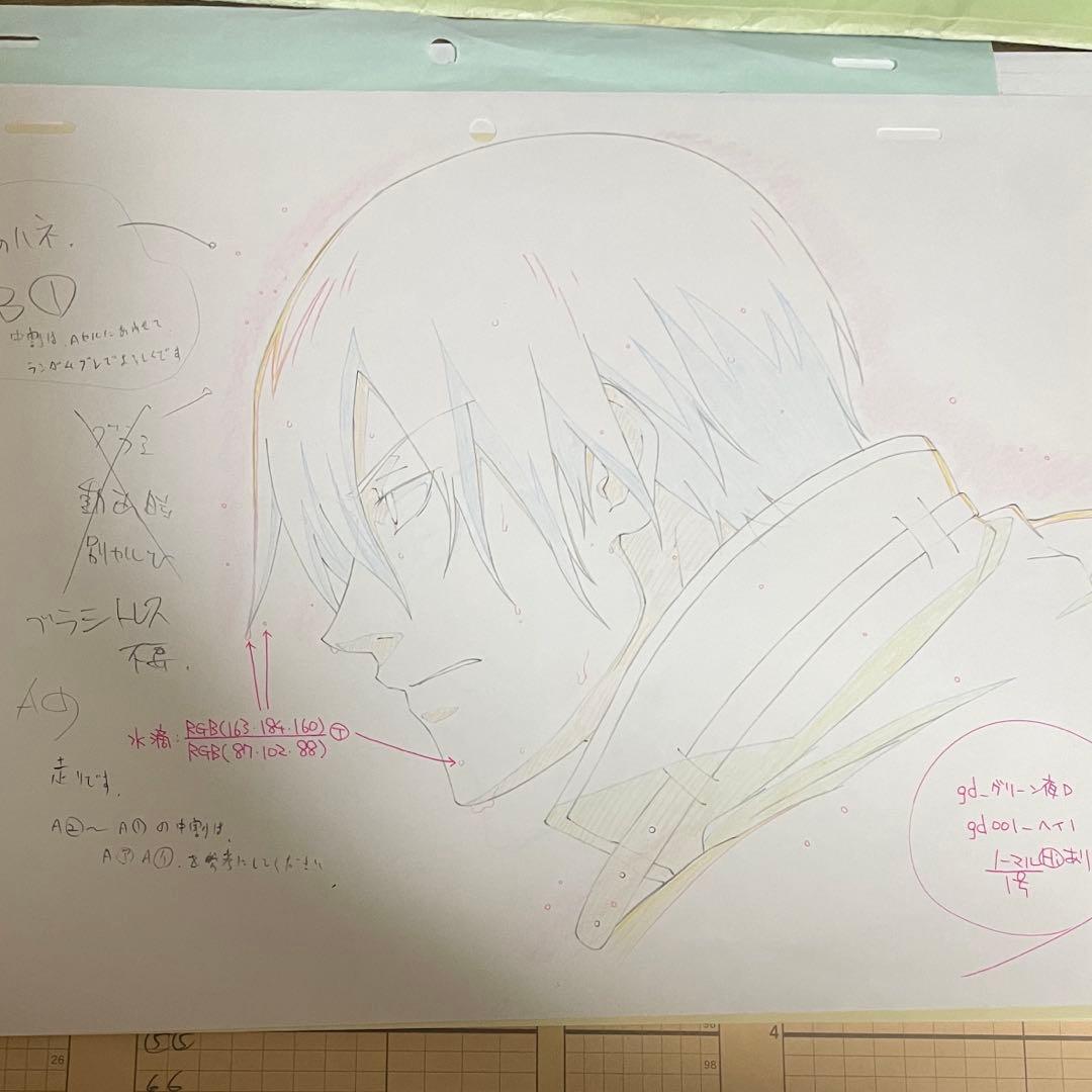 Darker than black 黒の契約者　セル画 横顔 32枚セット