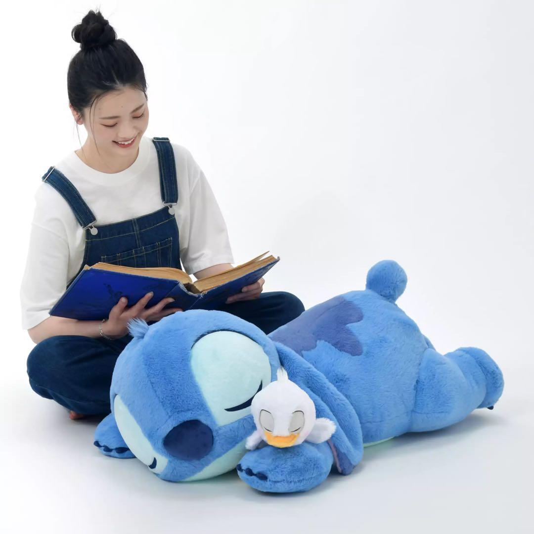 スティッチ 87cm ぬいぐるみ スーパービッグ 寝そべり ディズニー