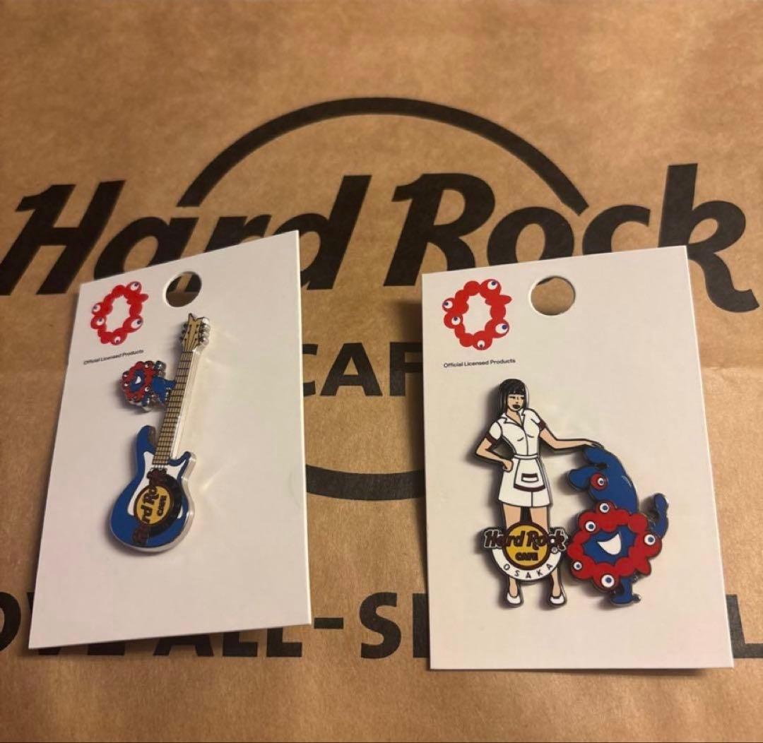 S*7様 ハードロックカフェ ミャクミャク コラボピンバッジ2種類セット