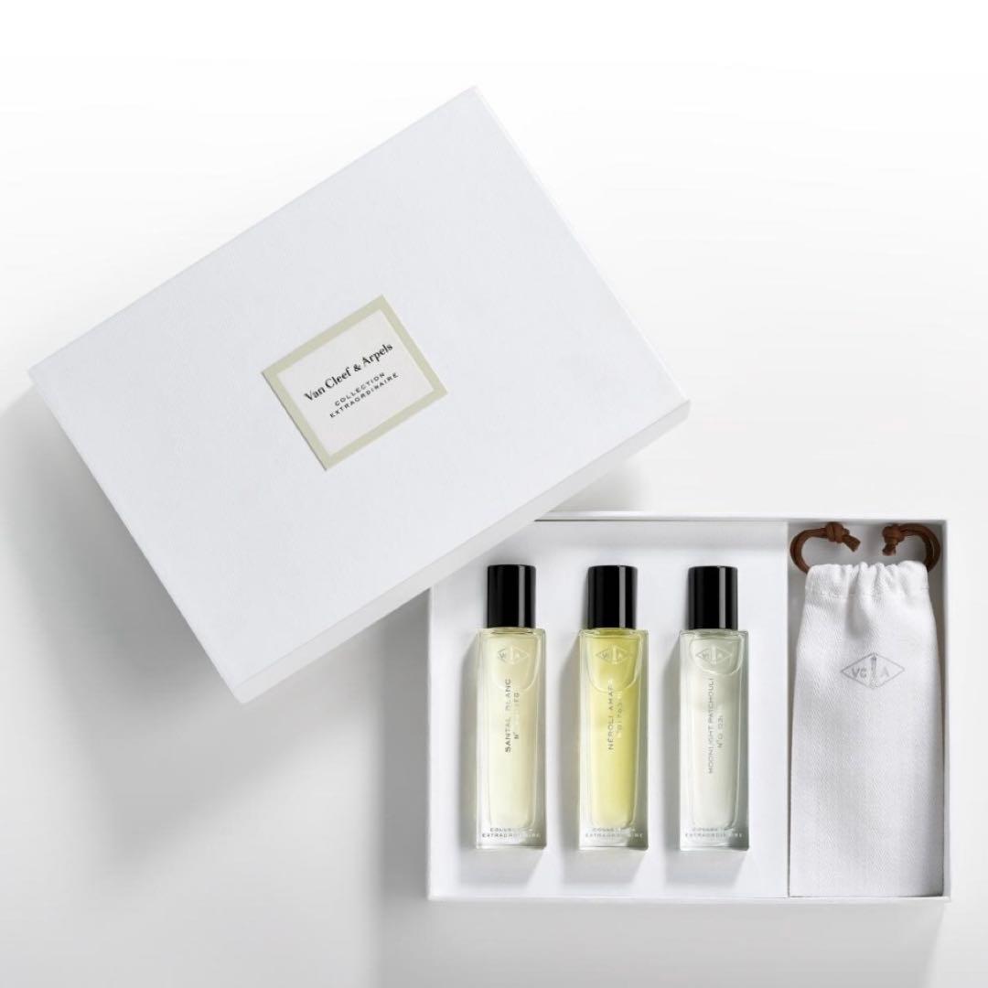 ヴァンクリーフ　ムーンライトパチュリ　香水　フレグランス　セット ヴァン クリーフ＆アーペル」のフレグランスが日本上陸！ 5本の