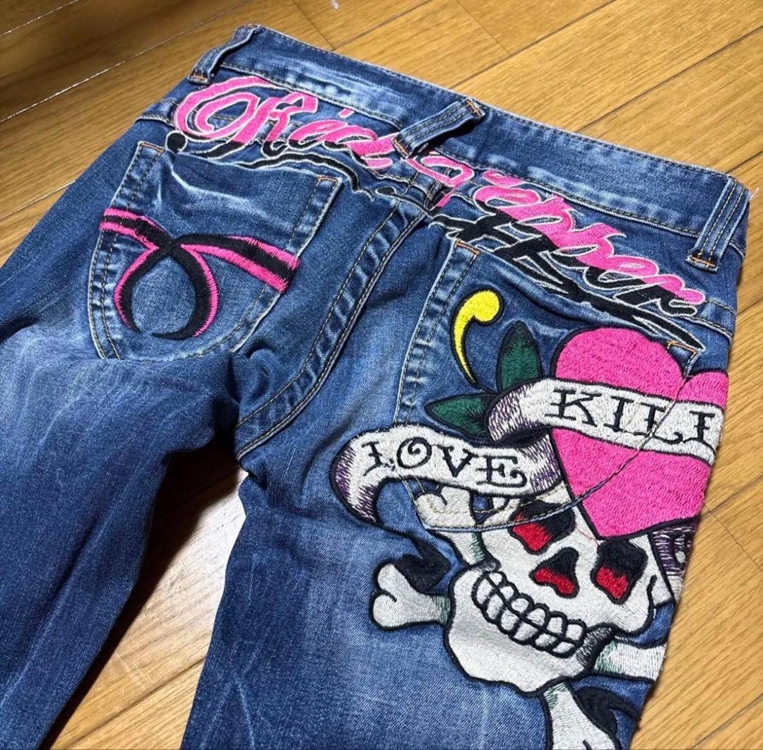 スカル刺繍デニムパンツ 楽天市場】VANSON ばんそん クロススカル 刺繍 デニム パンツ （ SP-B