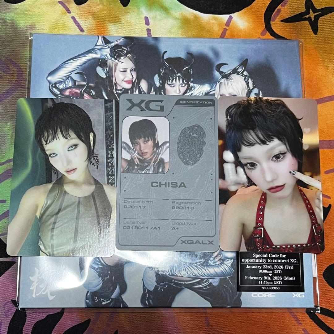 XG CHISA IDカード&タワレコトレカ - メルカリ