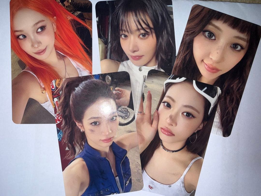 lesserafim spaghetti トレカ makestar セット