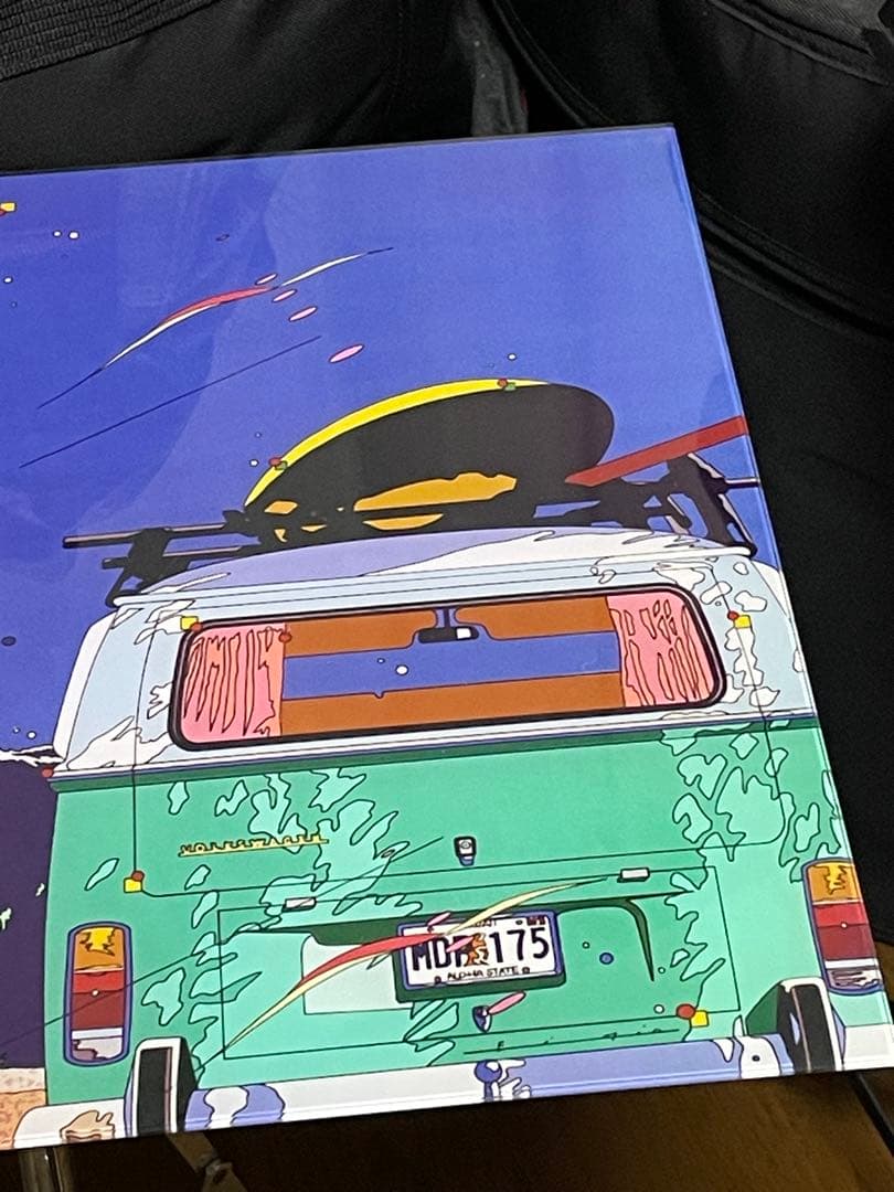 EIZIN SUZUKI×BAYFLOW】 鈴木英人/ガラスアートピクチャー - メルカリ