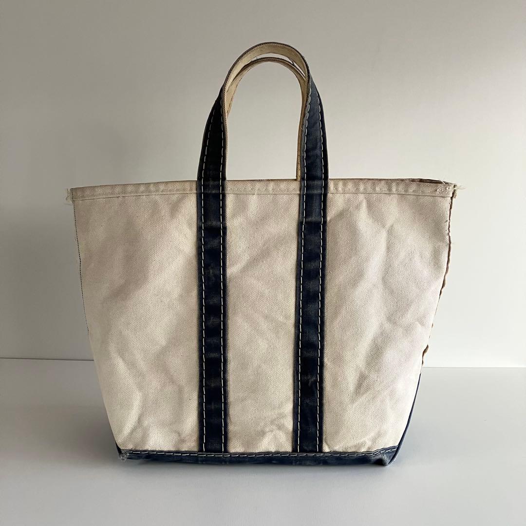 【80s】LL Bean トート バッグ ビンテージ / ギザタグ 2色タグ