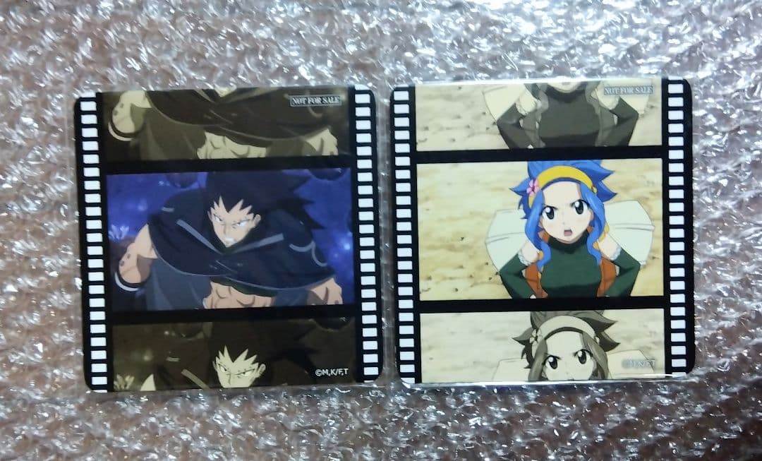 フェアリーテイル コースター ガジル、レビィセット WEBくじ