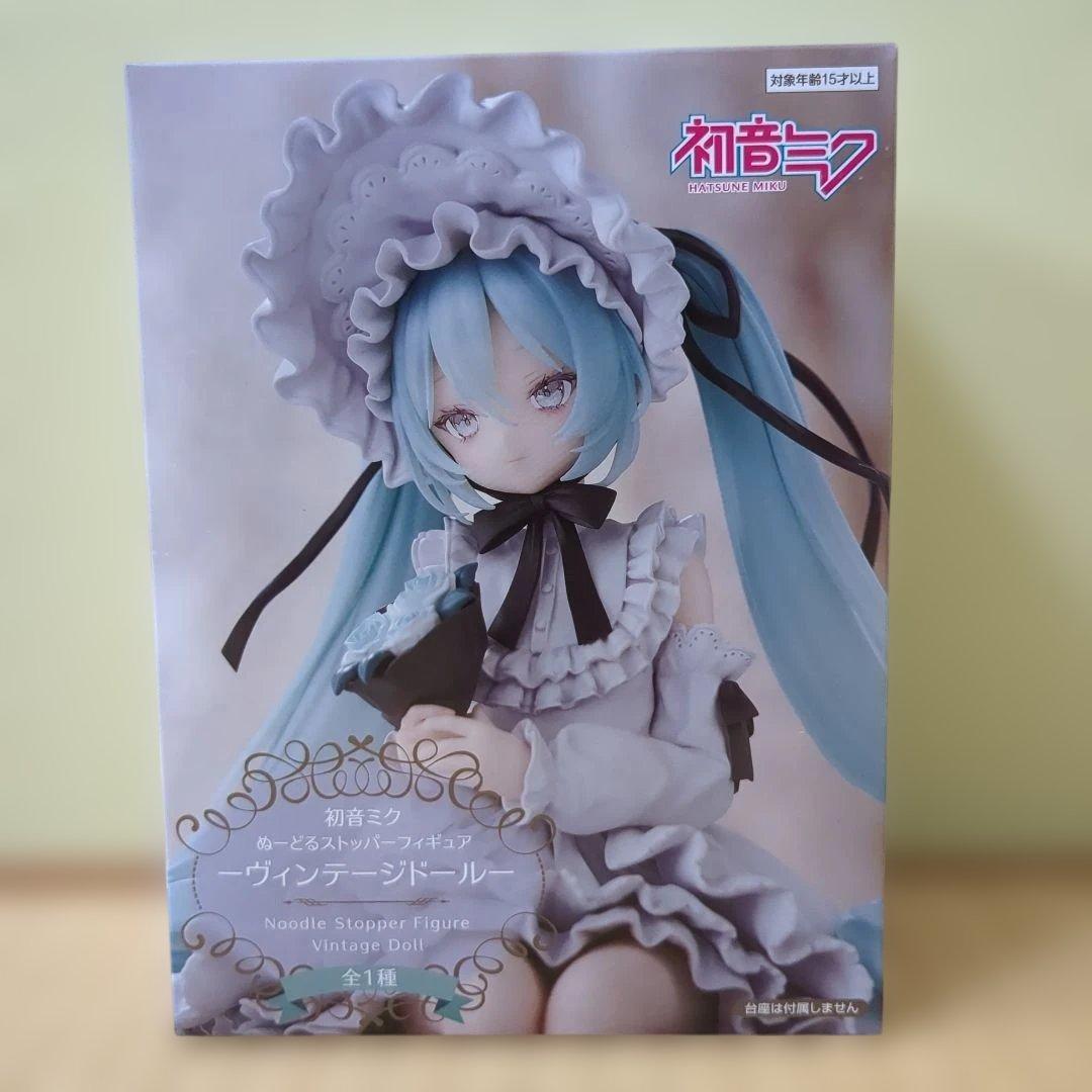 初音ミク ヴィンテージドール ヌードルストッパーフィギュア 新品未