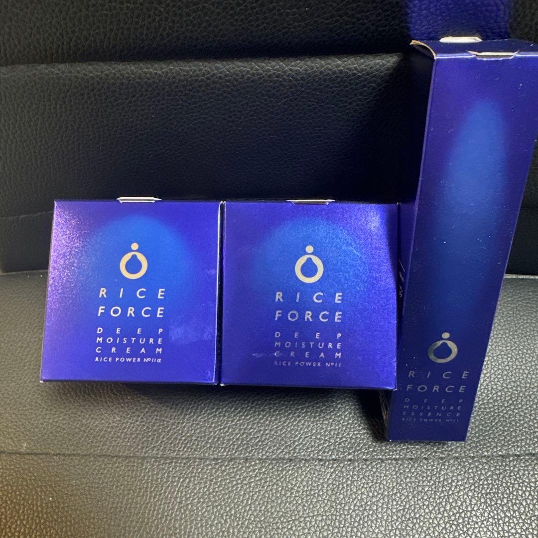 RICE FORCE ディープモイスチャークリーム 30g 3個セット