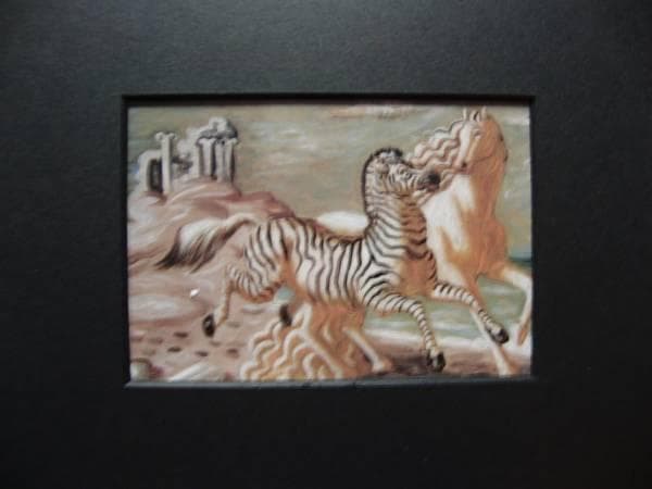 Chirico、LA MER、希少画集画、新品額装付