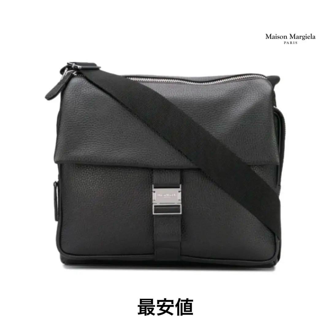 【美品】Maison Margiela レザー メッセンジャーバッグ
