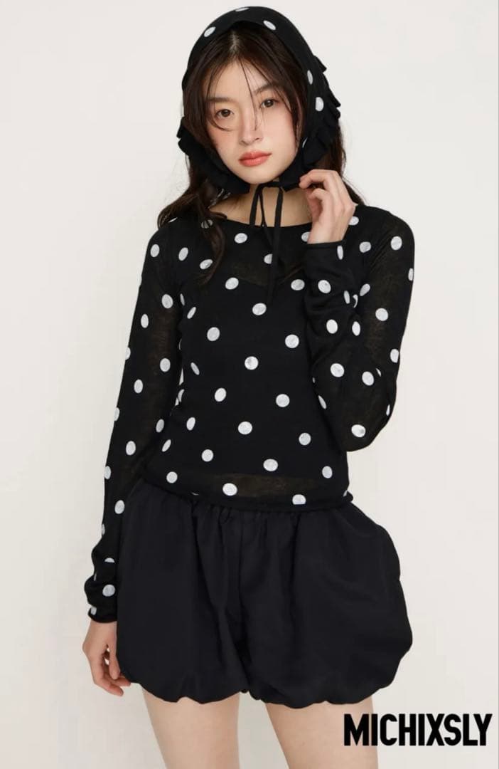 【完売商品】MICHIXSLY DOTS KNIT トップス