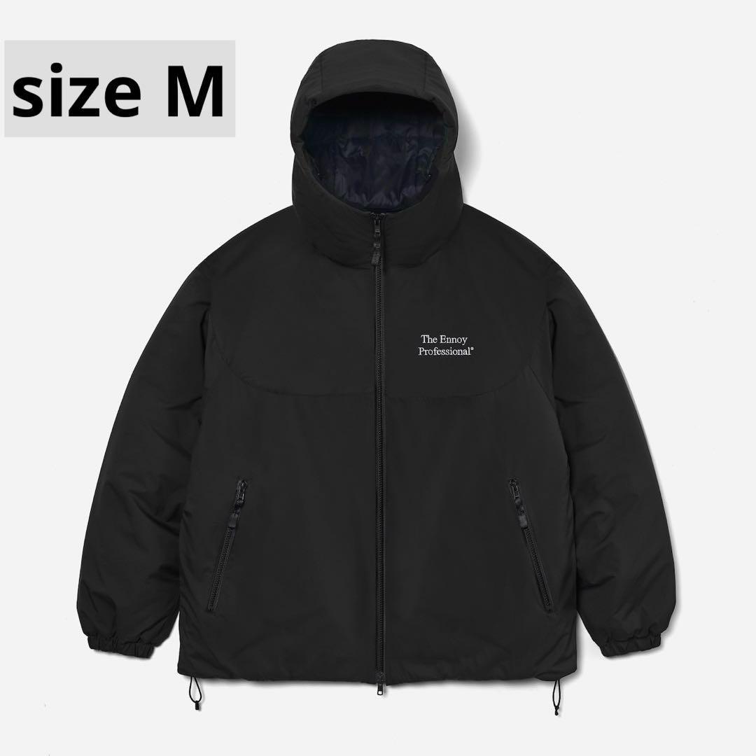 ENNOYとスタイリスト私物 PADDEDNYLON HOODIEBLACK M Ennoy 