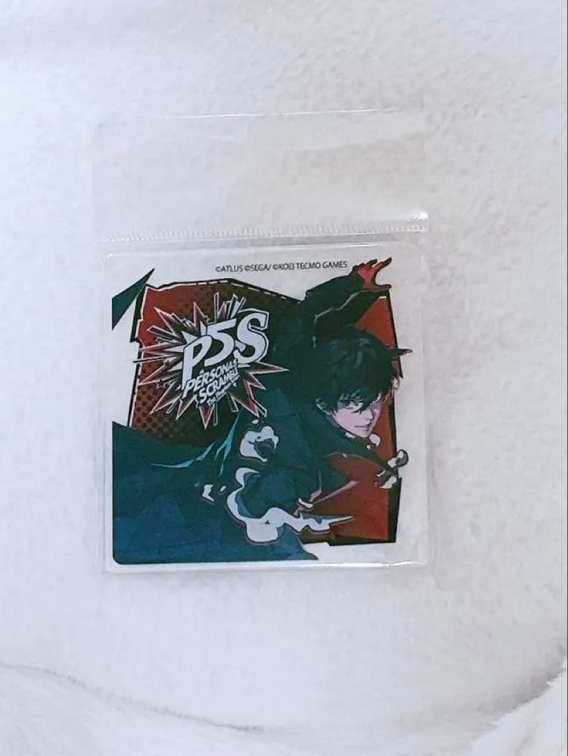 ペルソナ5S 購入特典 アクリルコースター 主人公 ジョーカー