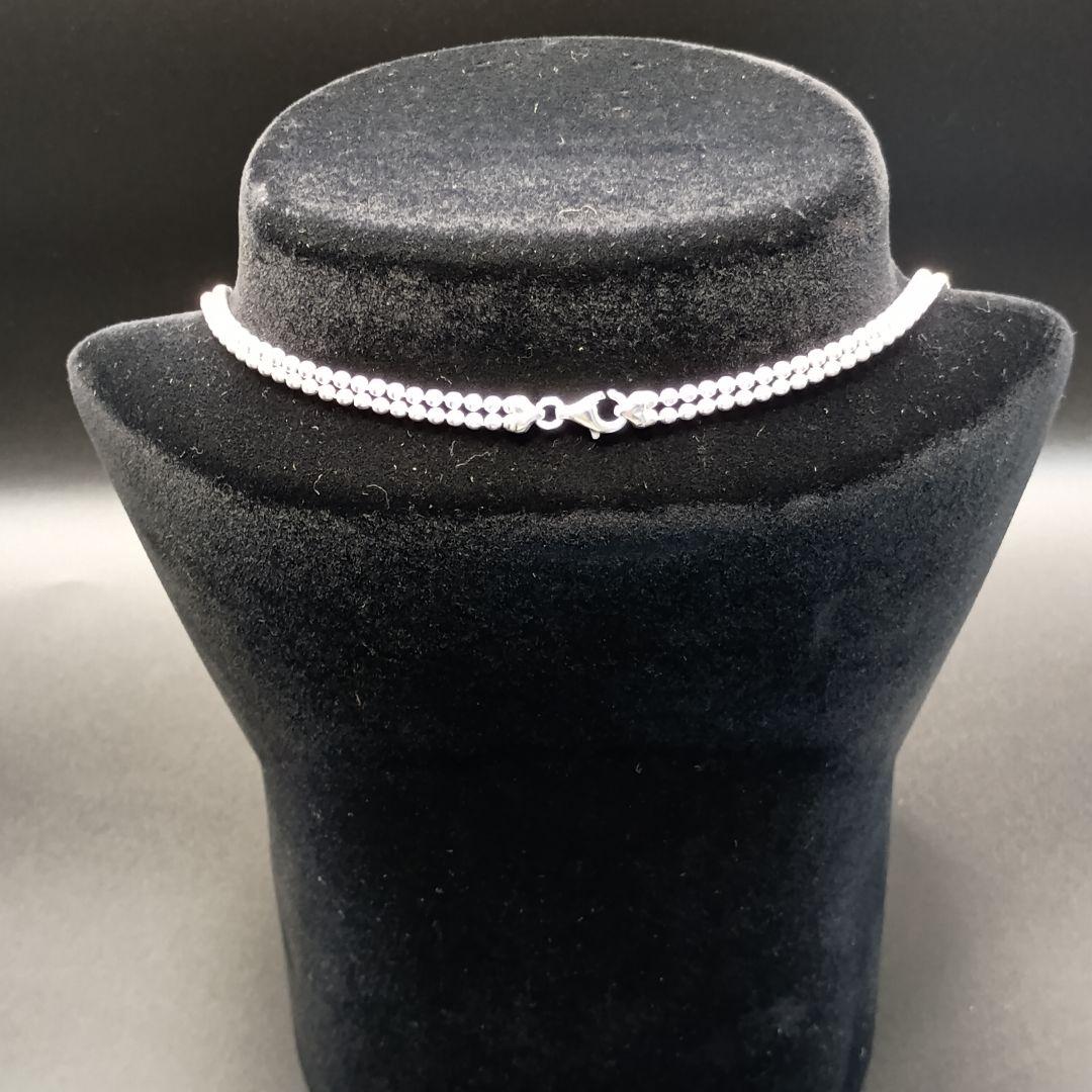 GUCCI ダブルボールチェーン 52.5cm SILVER925 ユニセックス