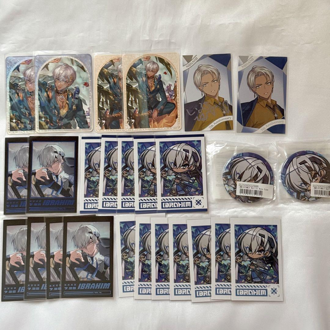 にじさんじ イブラヒム ART 7周年 BattleMode チェキ 缶バッジ - メルカリ