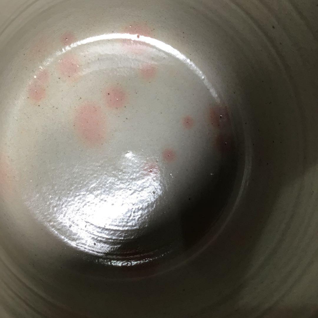 N723 水指 『菰山窯 宮田豊造』『金彩秋草文』『一重口水指』 共箱