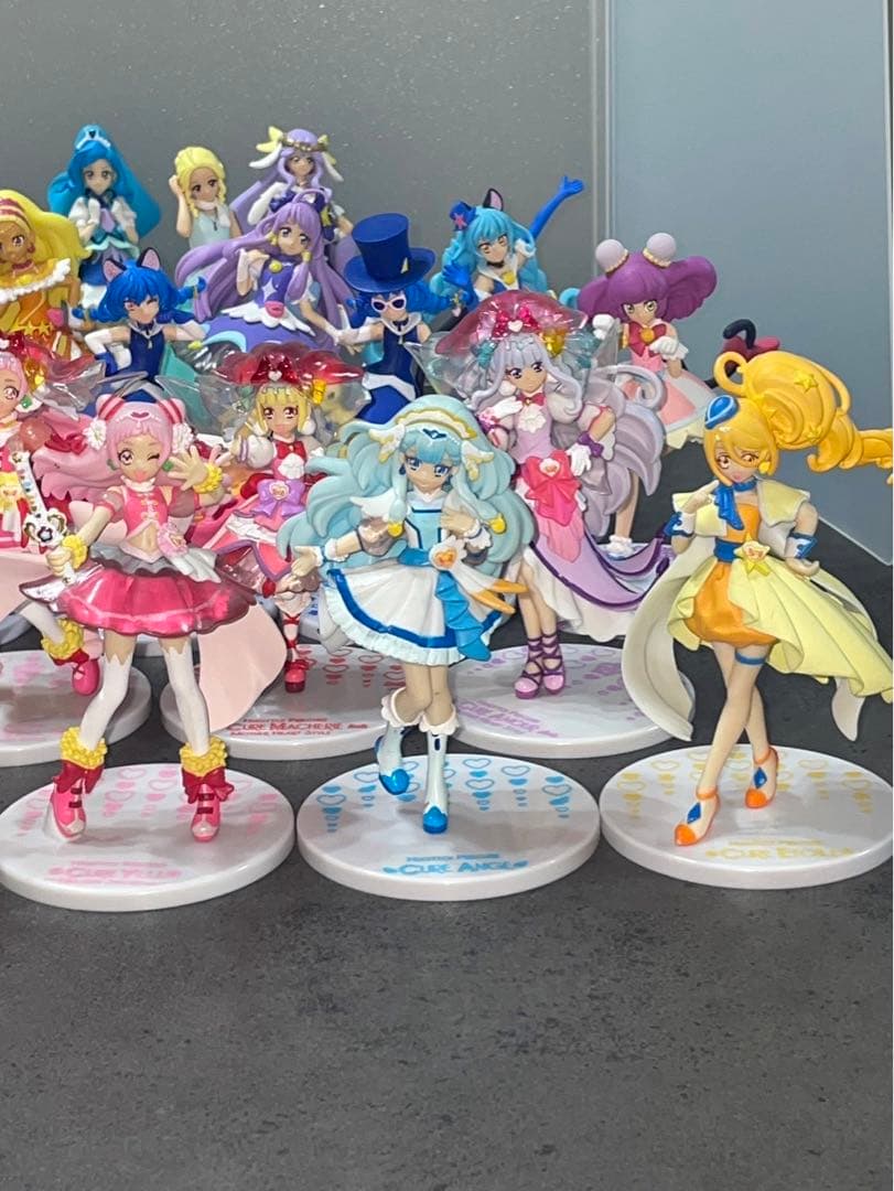 レア 貴重 プリキュア キューティーフィギュア まとめ売り 42体セット