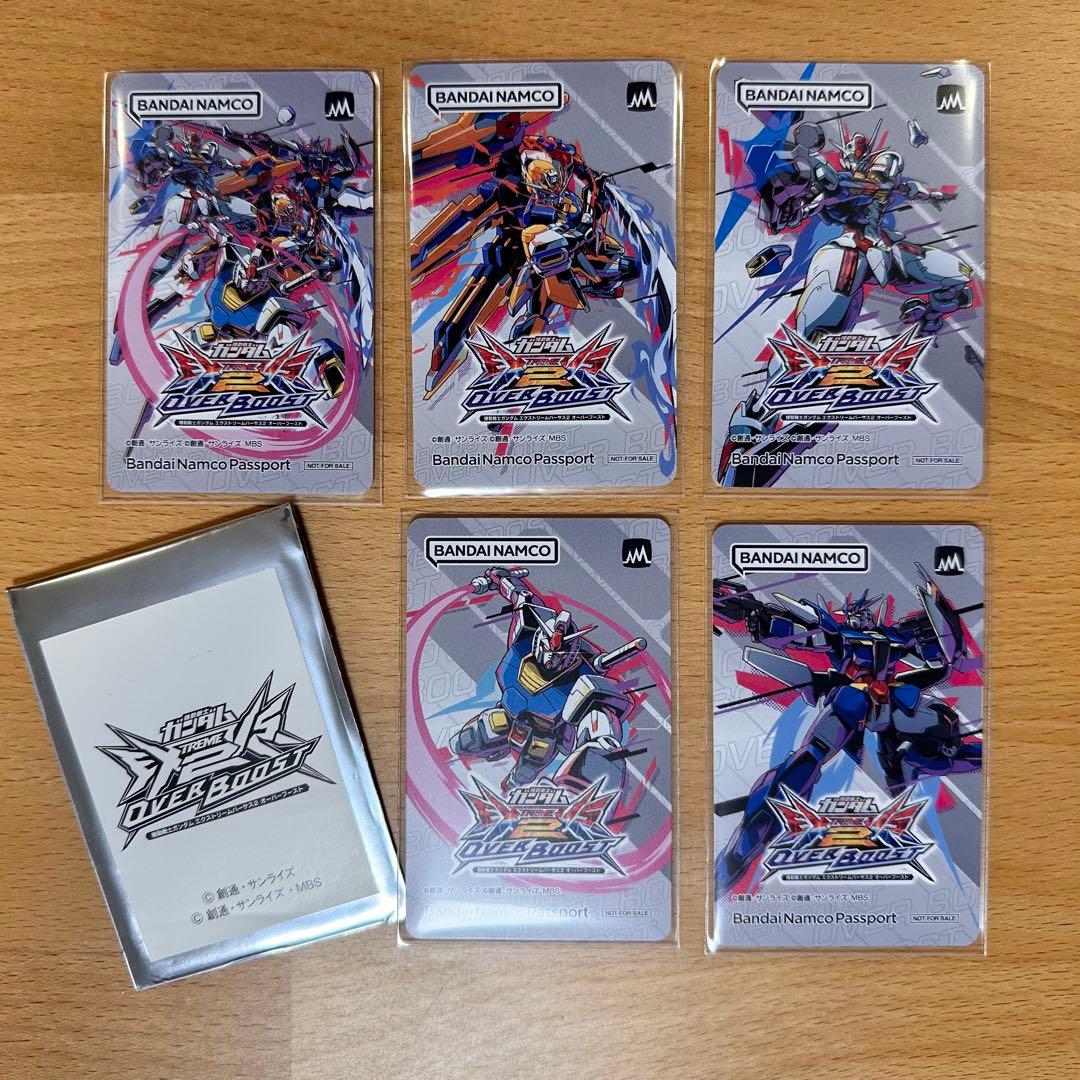 バナパスポート オバブ フルコンプ バナパス ガンダム オーバーブー