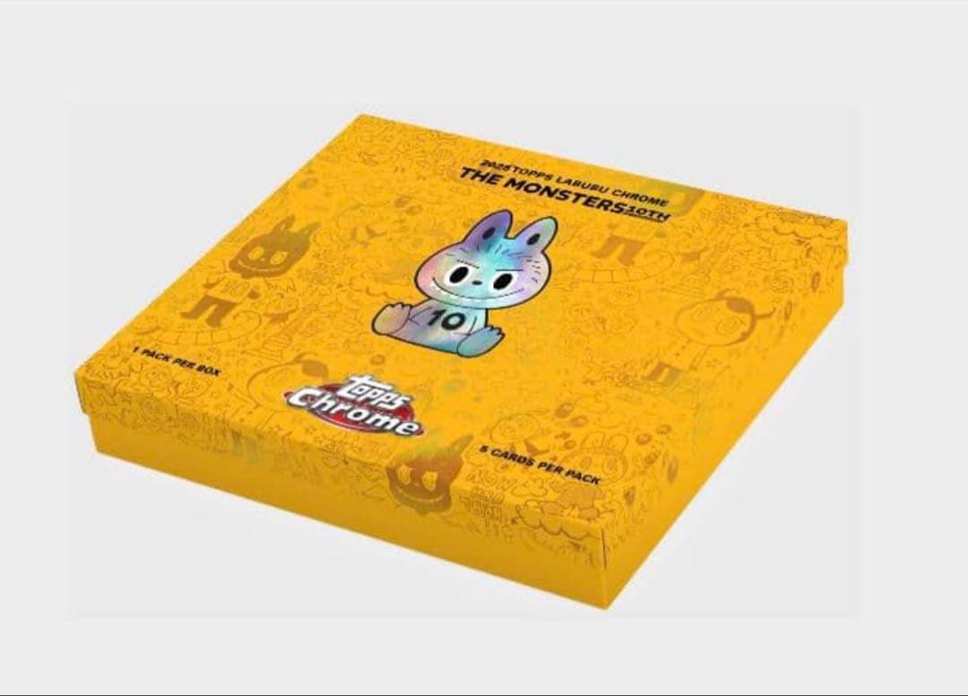 Topps Chrome 10周年記念ボックス　ラブブ　1BOX 新品未開封