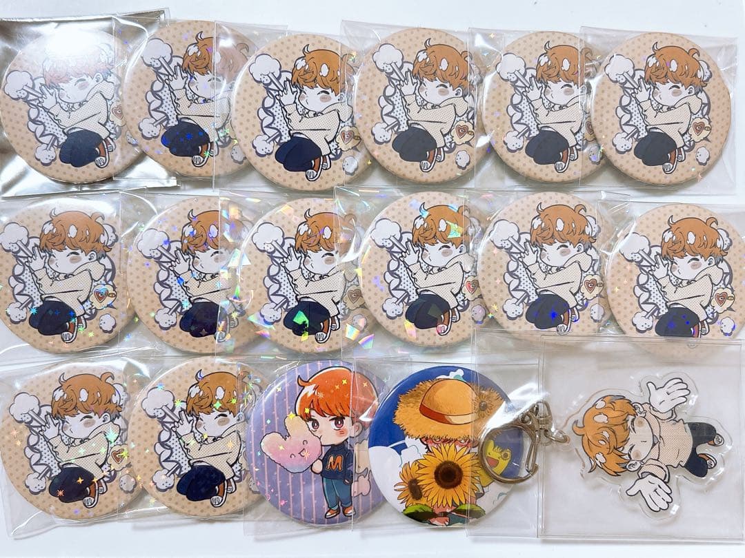 めいちゃん　缶バッジ　35点セット ホール公演】ランダム缶バッジ8種 – めいちゃん屋さん