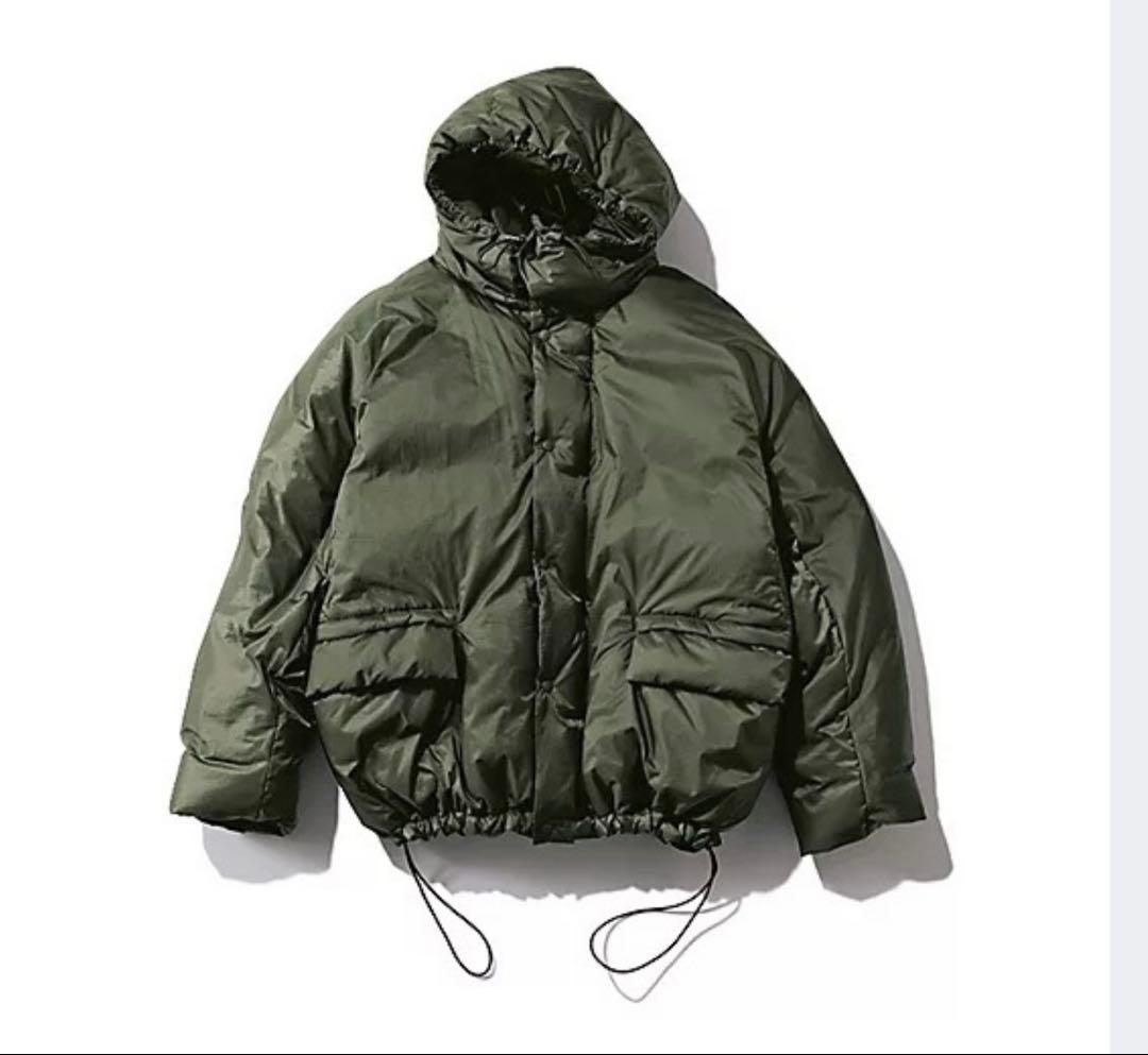 レミレリーフ ショートダウンカーキM 徳原文子✕REMI RELIEF 超軽量 モコモコのボリューム感がたまらなく可愛い♪「徳原文子×REMI RELIEF