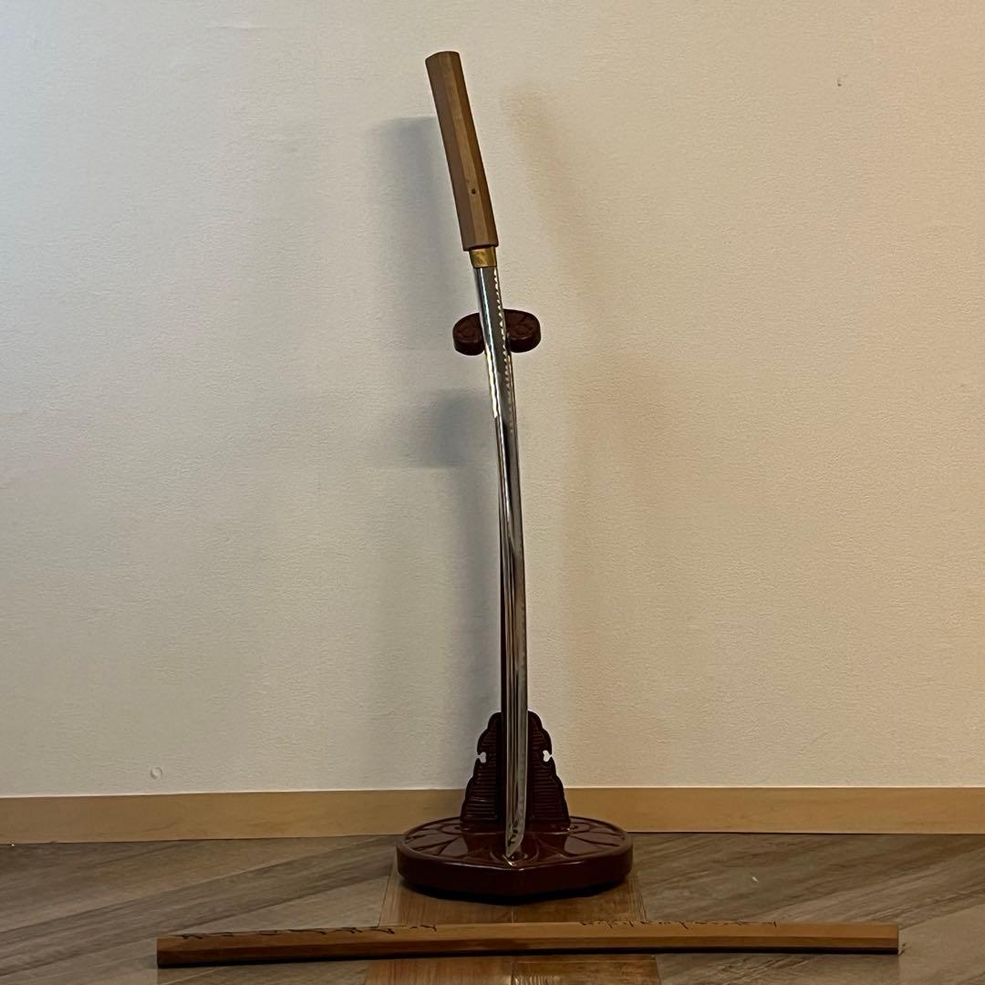 模造刀 白鞘 打刀 日本刀 袋付