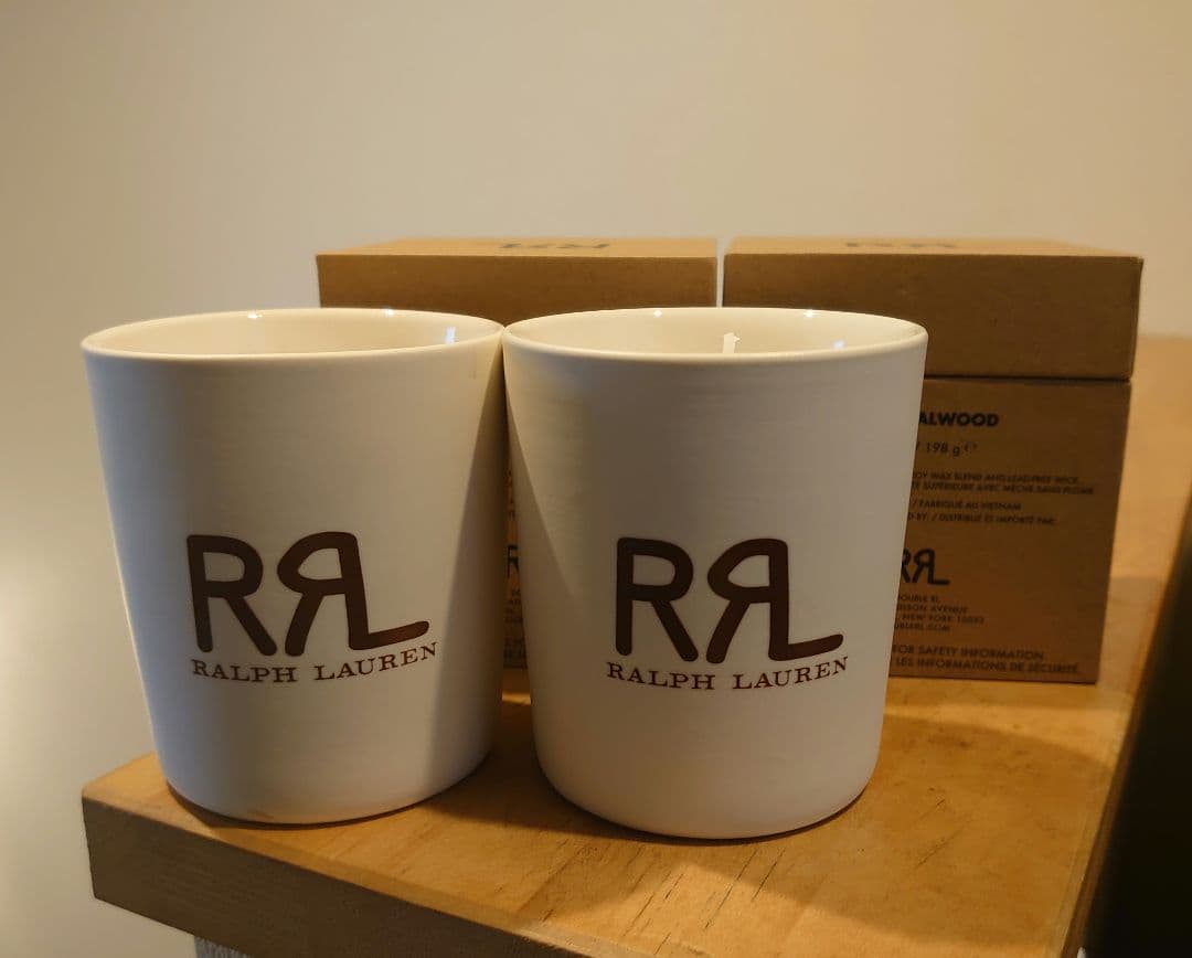 RRL キャンドル 2個 セット ラルフローレン