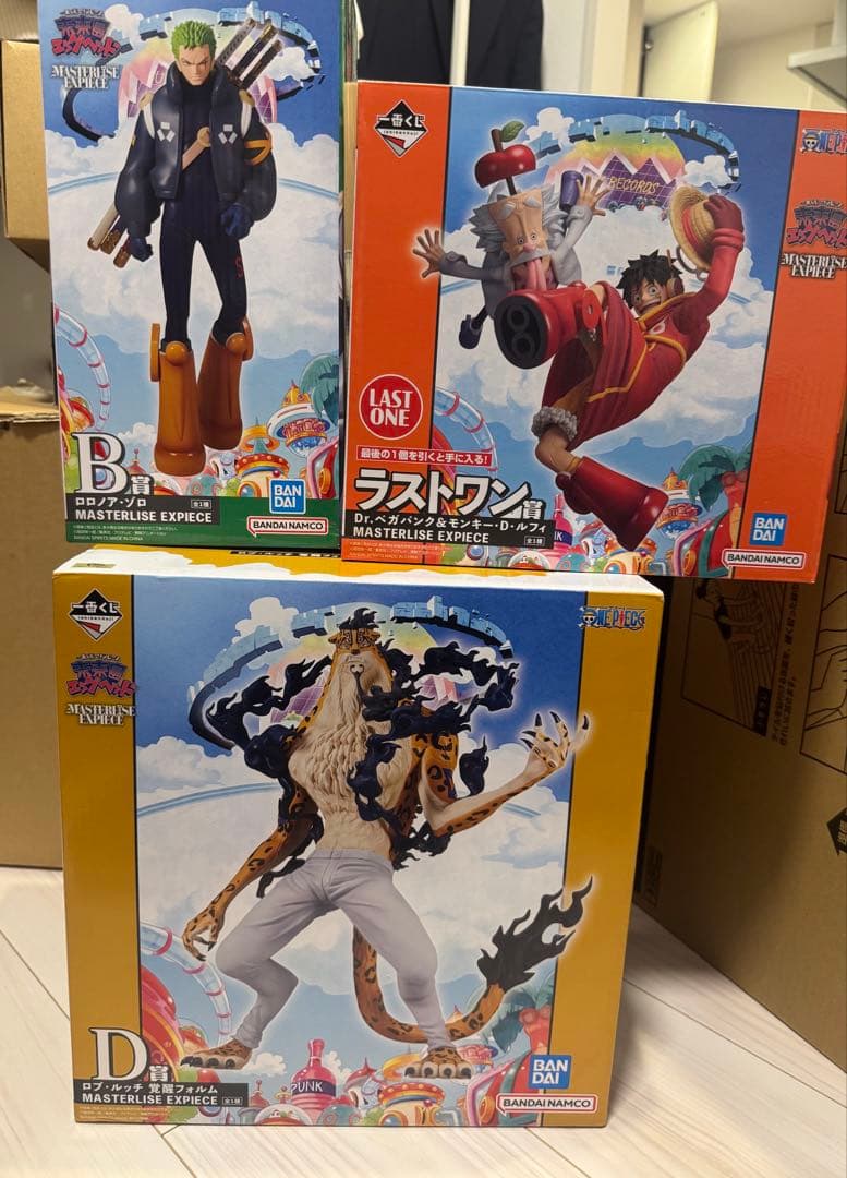 ワンピース一番くじ未来島エッグヘッド B賞 D賞 ラストワン - メルカリ