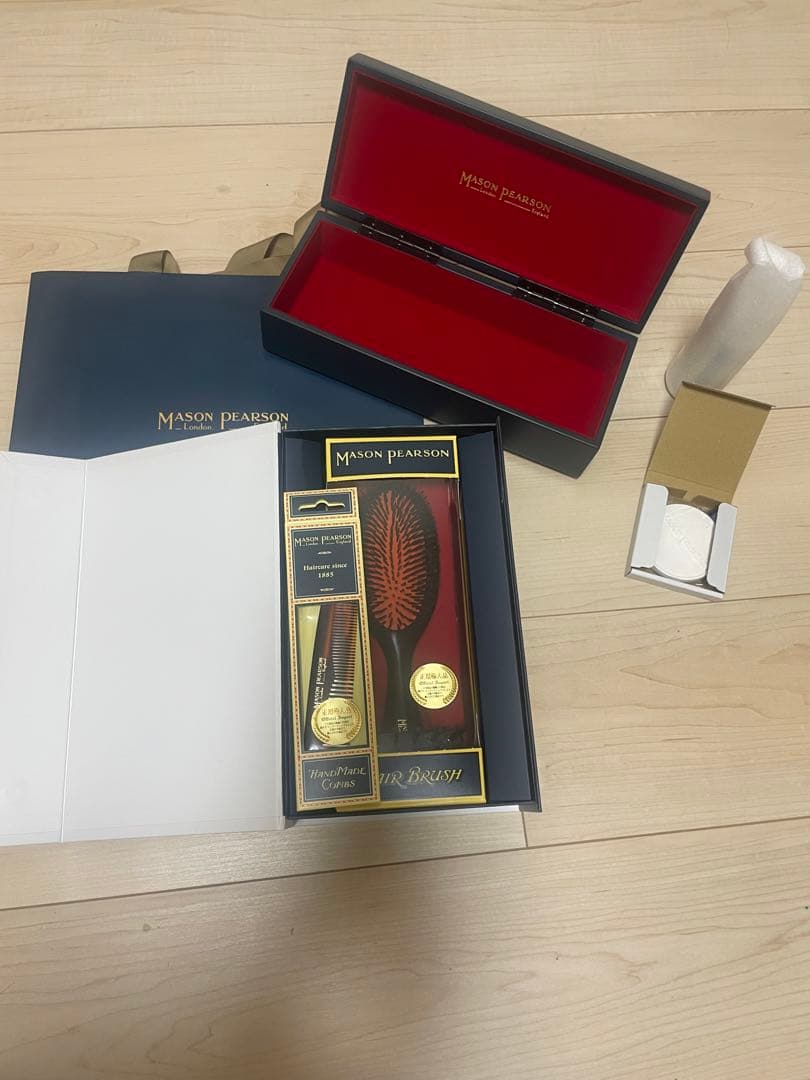 【新品・未使用】メイソンピアソン ハンディブリッスル ハンディブリッスルピンク | 《公式》英国伝統の最高級猪毛ヘアブラシ