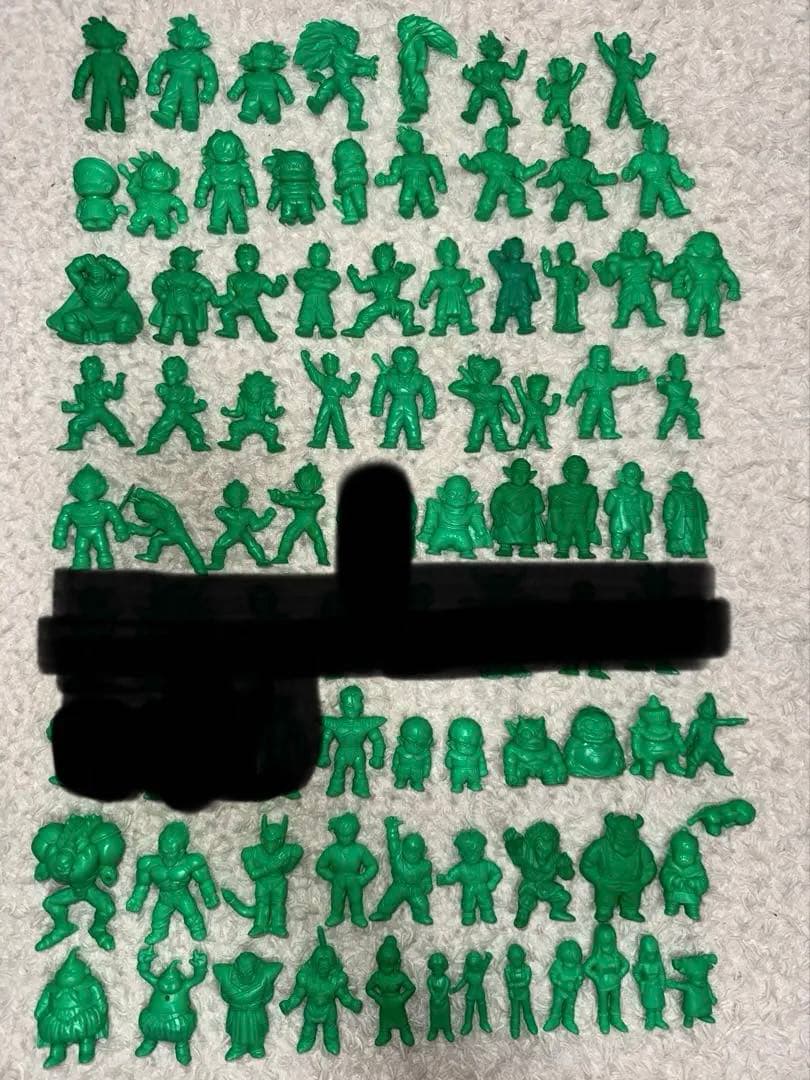 ドラゴンボール　ドラ消し　緑　75体　まとめ売り