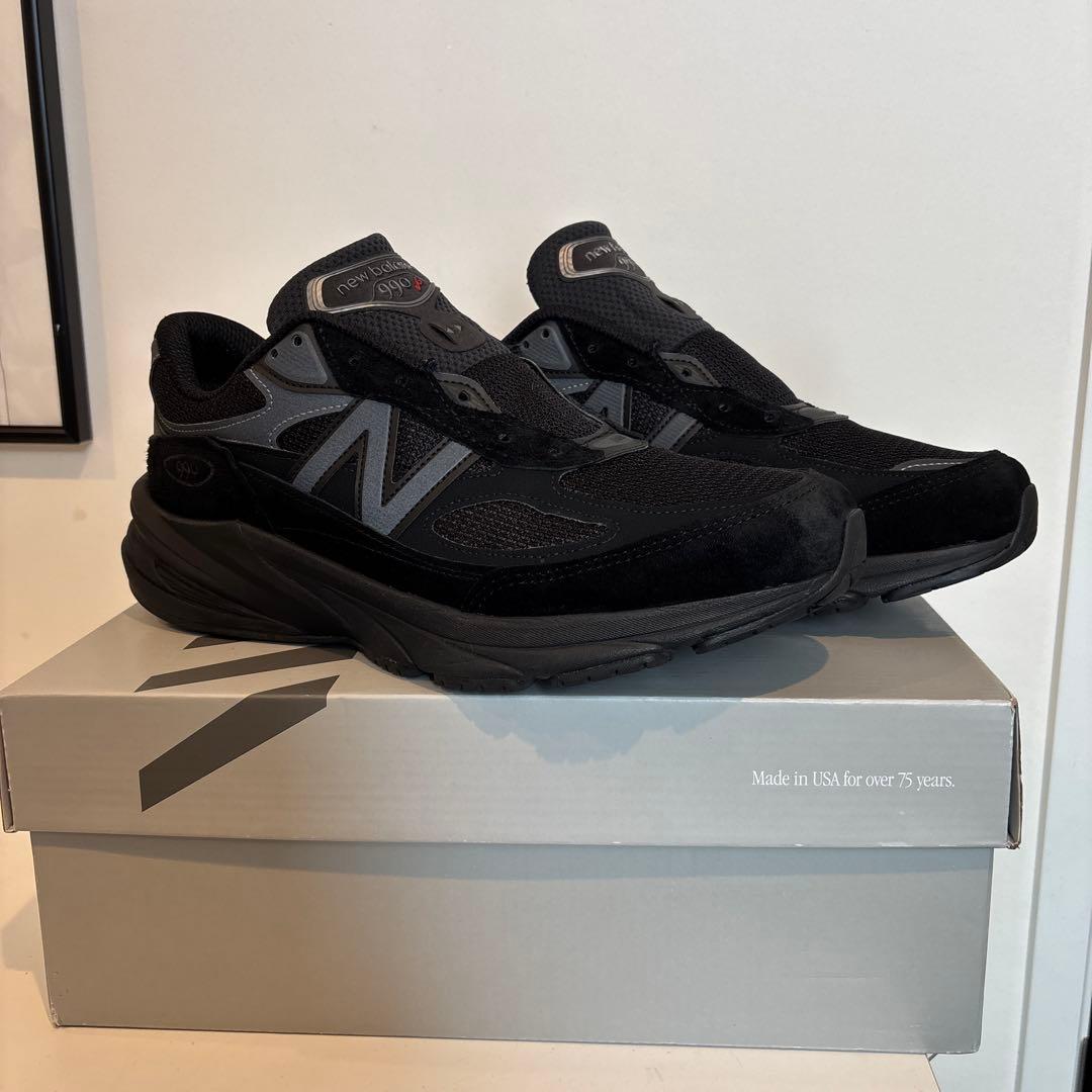【美品】New Balance 990v6 U990BB6 27cm
