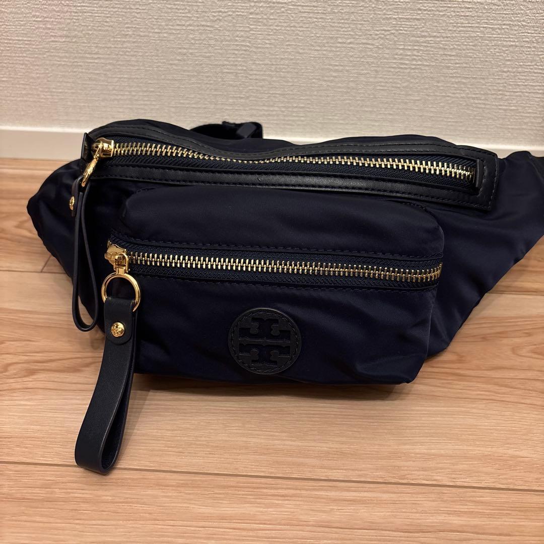 トリーバーチ ウエストポーチ ネイビー